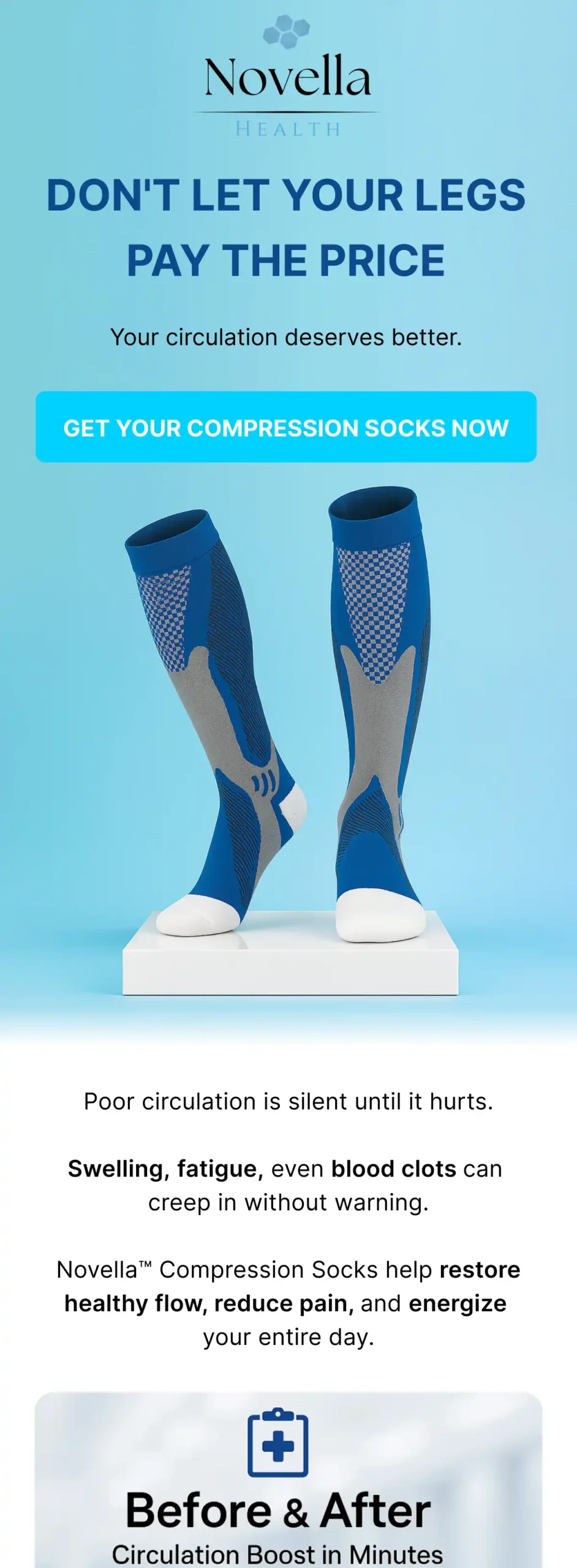 Don't Let Your Legs Pay the Price